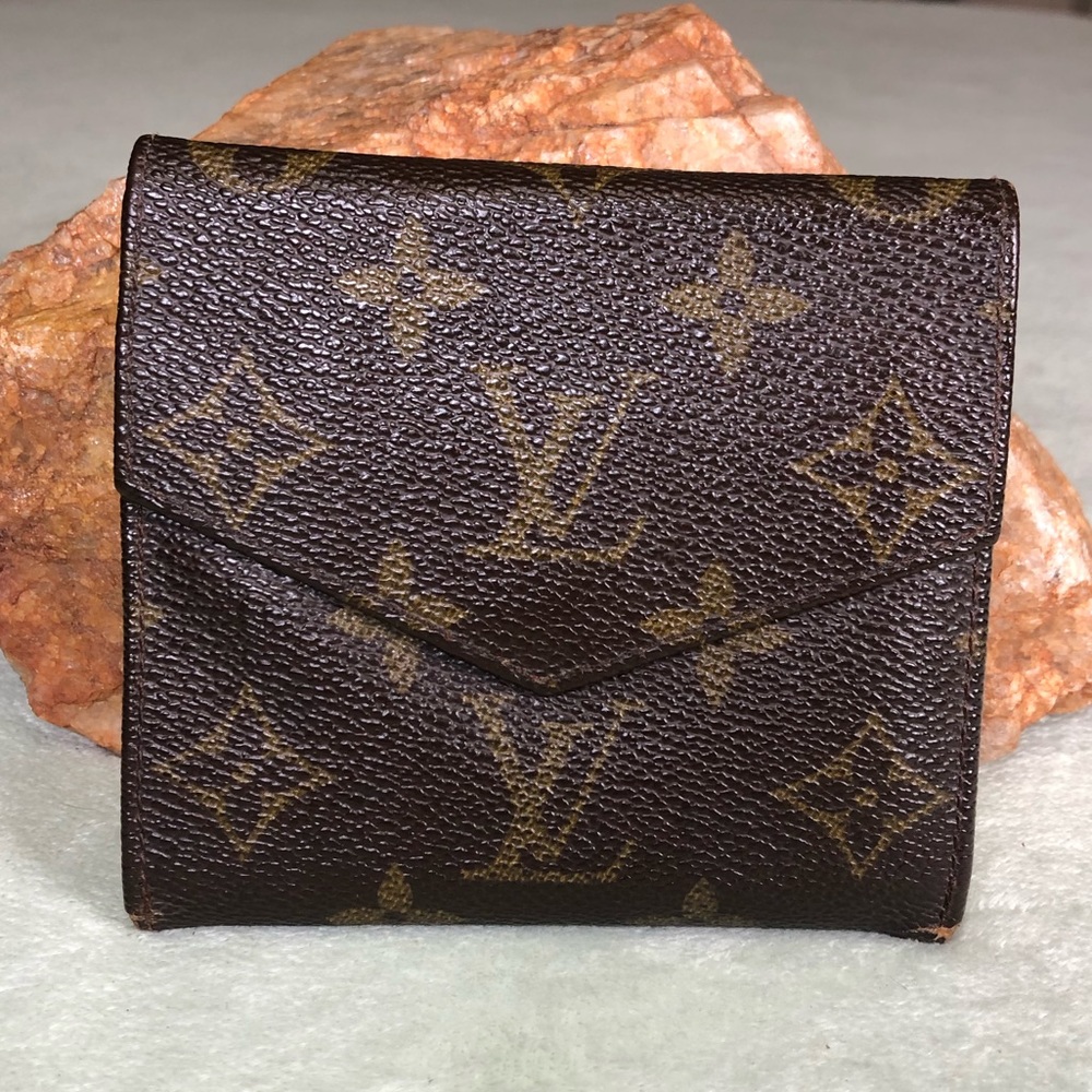 Vintage Louis Vuitton Monogram Portefeiulle Elise Trifold Wallet